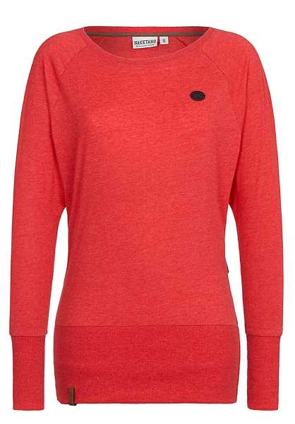 Naketano Groupie V - Rosso Donna Accogliente Jumpers (M4177)